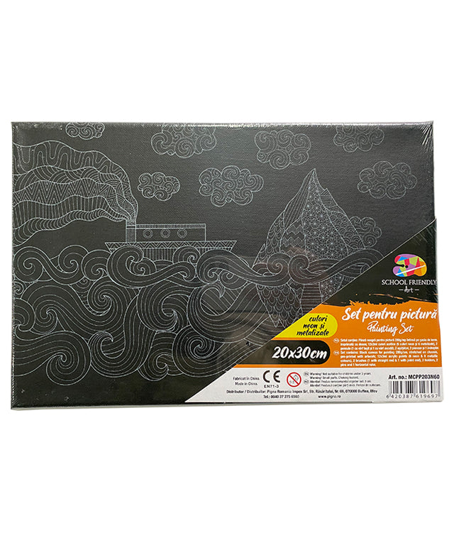 PANZA PREDESENATA PE SASIU NEAGRA 20 x 30 CM MARE SF ART PIGNA PANZA PREDESENATA PE SASIU NEAGRA 20 x 30 CM MARE SF ART PIGNA